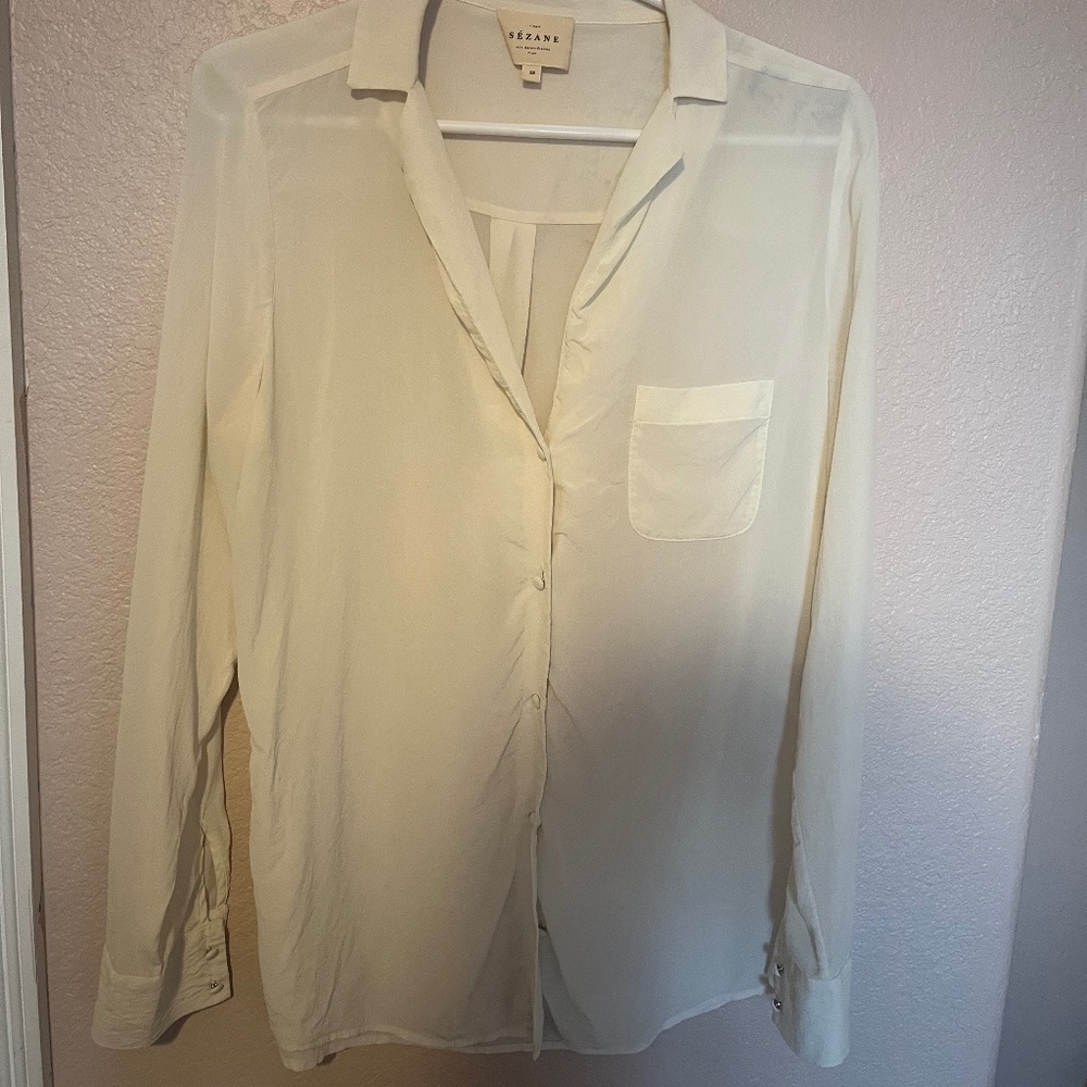 Sezane Silky blouse